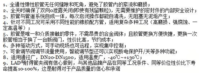 球形氣動管夾閥特點(diǎn)